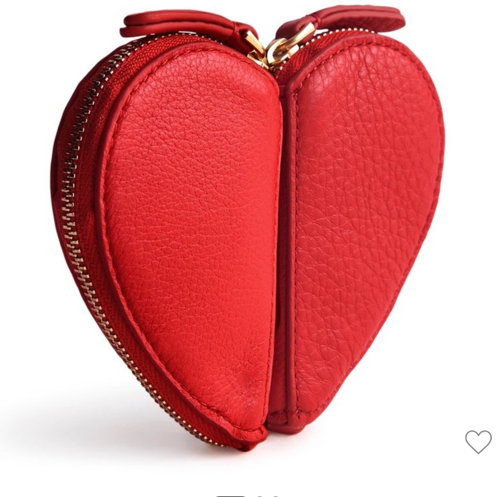 Vera Bradley Red Heart Coin Purse